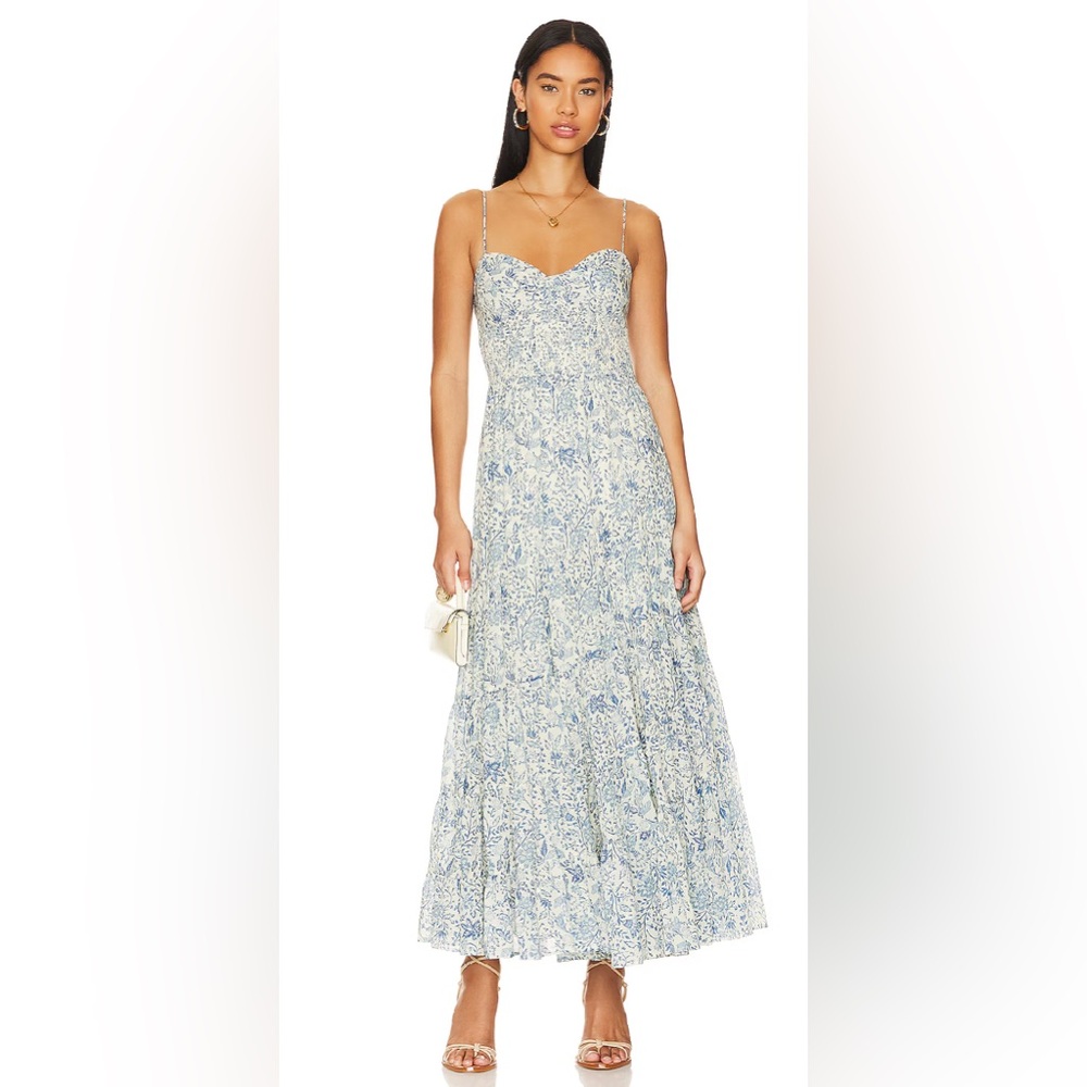 Free People Sundrenched Printed Maxi